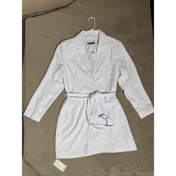 Abercrombie & Fitch Crepe Blazer Dress size XL Tall NWT Academia Preppy - Picture 2 of 8